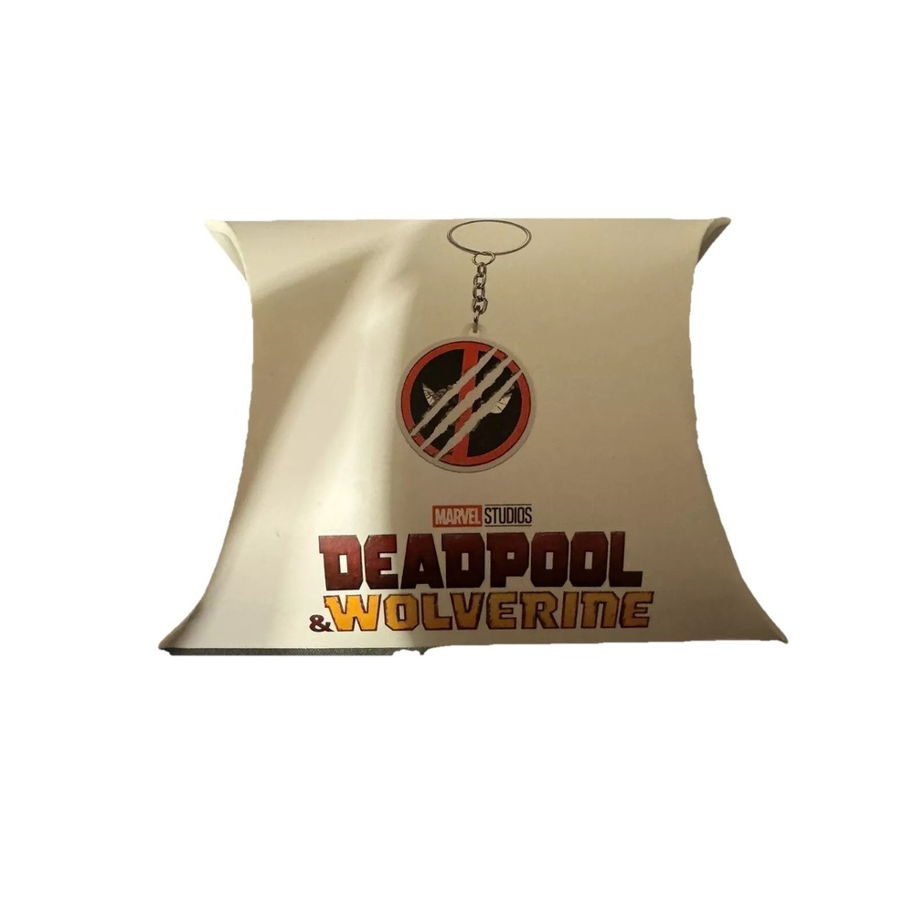 Marvel Deadpool & Wolverine Silicone Keychain New in box! Promo Dave & Busters
